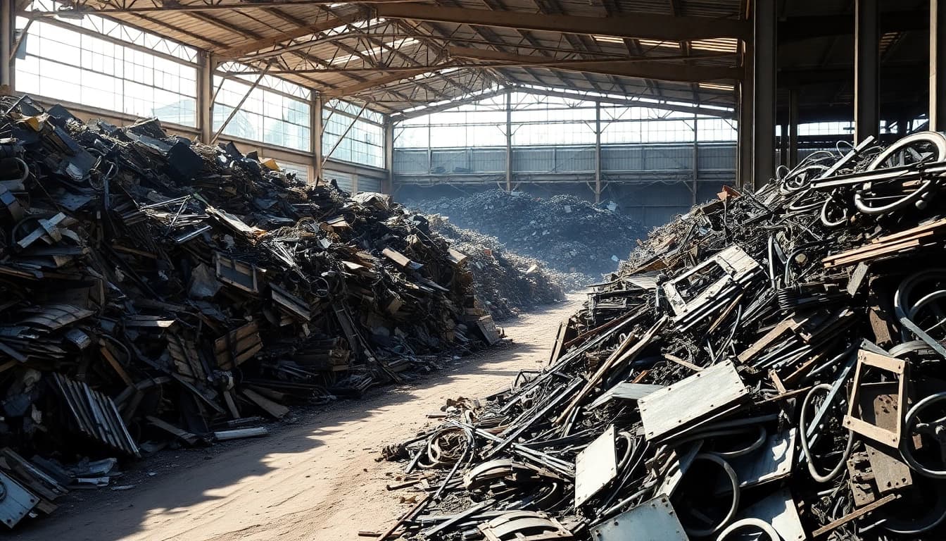 Efficient Schrottabholung Remscheid service transporting scrap metal from urban locations.