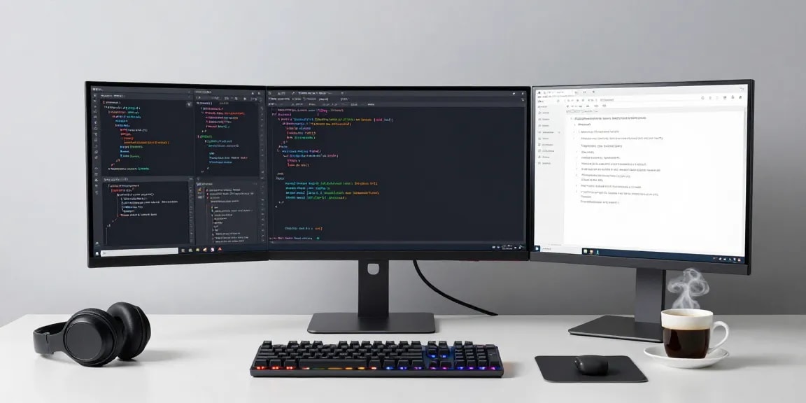 Handytarife are compared in a digital workspace showcasing software development innovations and cloud solutions.
