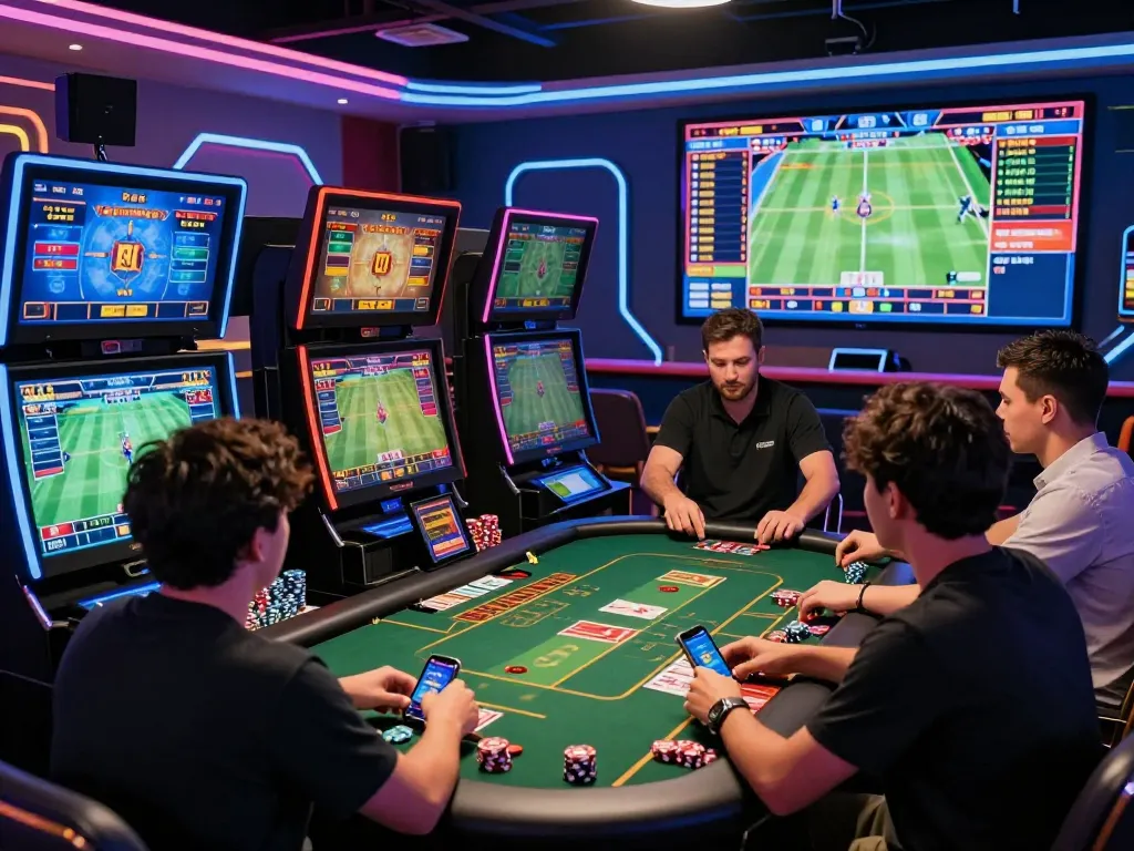 Engaged players enjoying a vibrant bong99 online sports betting experience with live odds and vivid graphics.