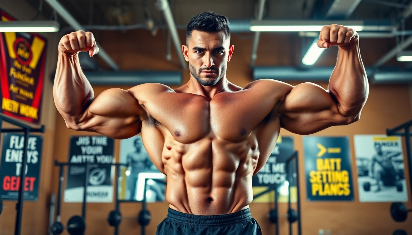 Aktiver Bodybuilder verwendet Boldobal Boldenone Undecanoate für beeindruckende Muskeln.