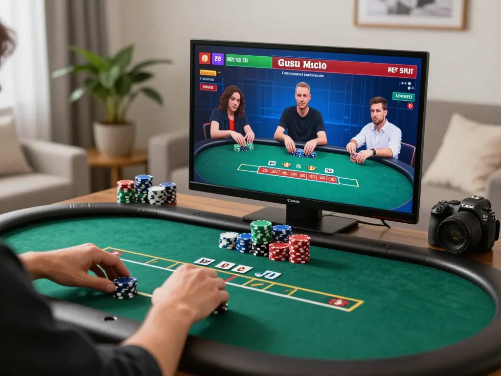 Experience winning strategies with link f168 in a cozy online poker game setting.