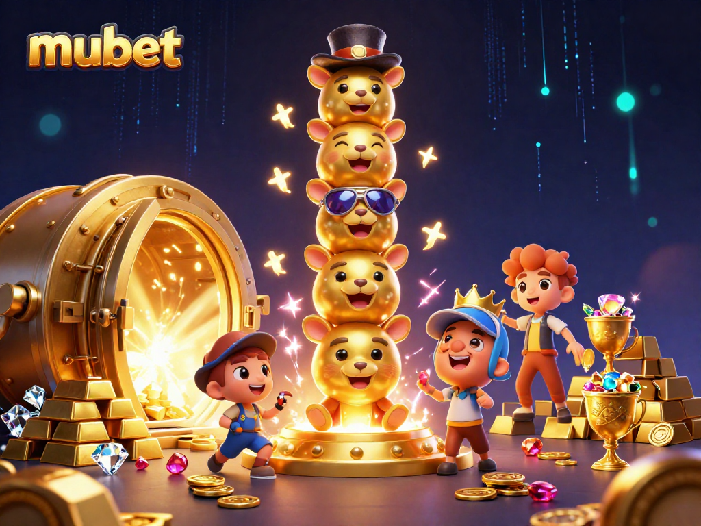 Engage with exciting casino action at mubet with a vibrant illustration of gaming treasures.