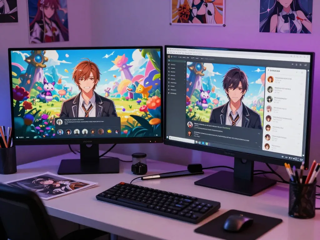 Engaging hentai AI chat interface showcasing vibrant characters and a user interaction