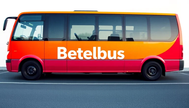 Bestelbus bestickeren mit einzigartigem Design, der das Logo für erhöhte Sichtbarkeit hervorhebt.