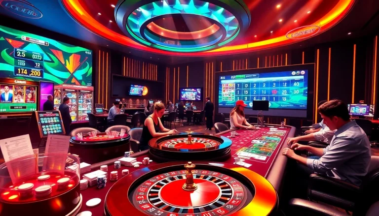 Experience the thrill of online betting at Lode88, featuring vibrant casino games and betting excitement.