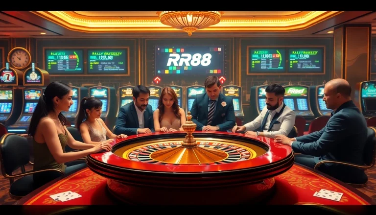 Experience the excitement of gambling at RR88 link with dynamic roulette and engaging gaming elements.