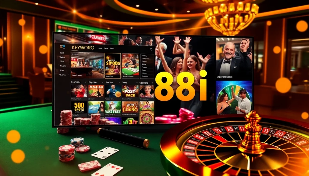 Experience the thrill of link 88i in an exciting online casino environment filled with games.