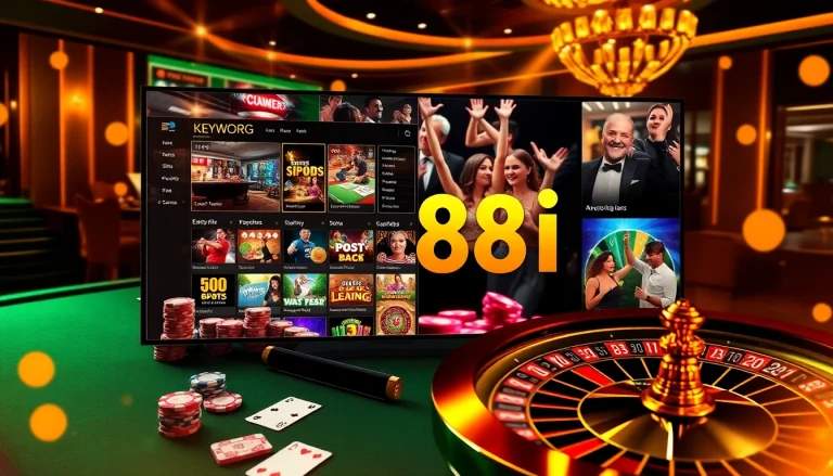 Experience the thrill of link 88i in an exciting online casino environment filled with games.