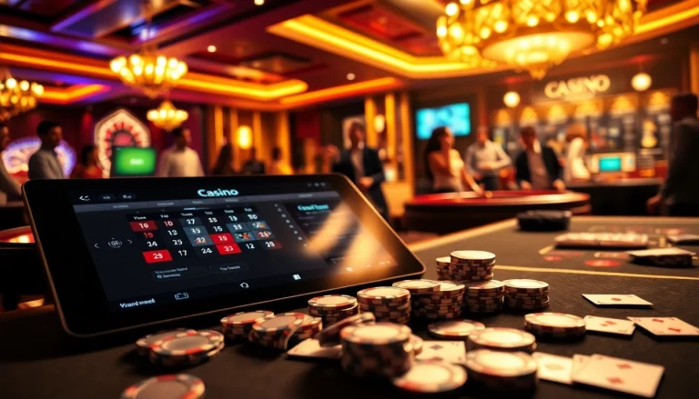 Engaged players making bets at luxury casino tables in s8, showcasing excitement and strategy.