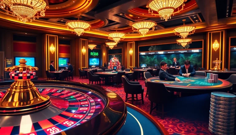 Engaging roulette wheel and poker chips at rr88 com casino, highlighting excitement in gambling.