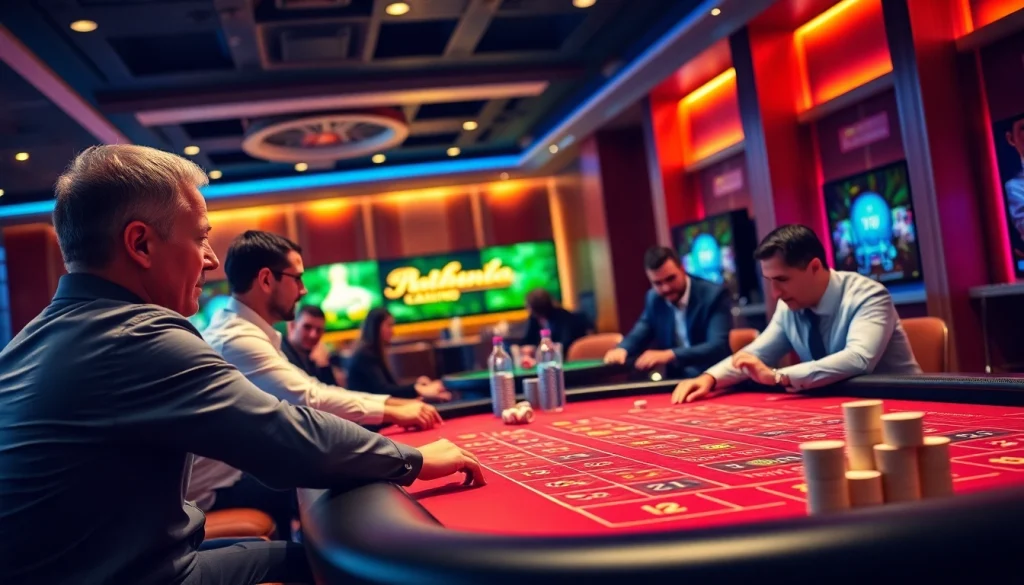 A magyar online kaszinó felhasználói élményének izgalma, élénk játékterem hangulattal.