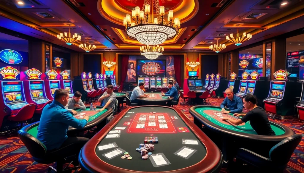 Experience thrilling gambling action at Nhà cái 9BET with vibrant casino games and excitement.