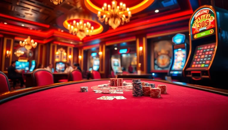 Experience thrilling gameplay at cm88.men with vibrant casino tables and exciting poker action.