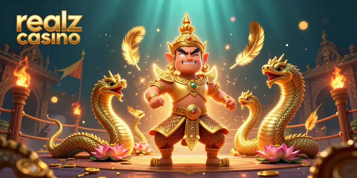 Win big with the realz casino and 3D golden guardian in an exciting gaming arena